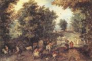 Landscape with a Ford Jan Brueghel